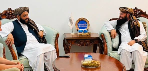 Mohammad Younus Mohmand Meets with Afghanistan’s Ambassador to China to Discuss Trade and Economic Cooperation